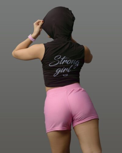short de bolsillo rosa