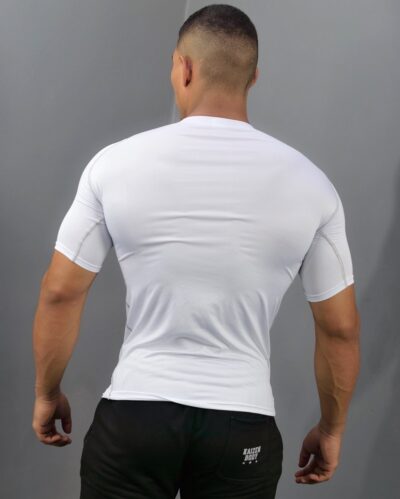 sueter compression blanco